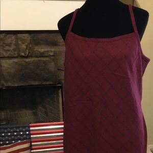 Long plaid dress